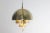 Metal Multi Lite Pendant by Louis Weisdorf for Lyfa, 1970s For Sale - Image 7 of 12