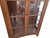 Ethan Allen American Impressions Arts & Crafts Cherry Lighted Curio Cabinet For Sale - Image 9 of 17