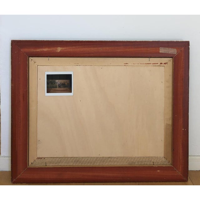 Paul Mathey, Paysage, Oil on Wood, 1960s, Framed For Sale - Image 9 of 10