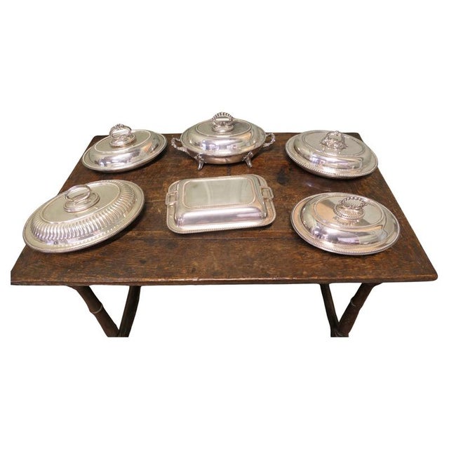 Silver-Plated Dinner Service, 1920s, Set of 6 For Sale - Image 10 of 10