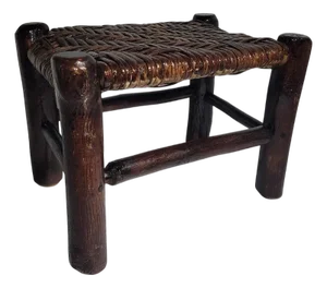 1920s Old Hickory Footstool