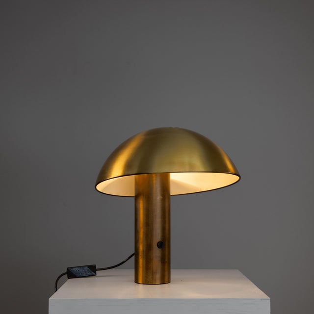 Gold Vega Table Lamp by Franco Mirenzi for Valenti Luce, 1978 For Sale - Image 8 of 10