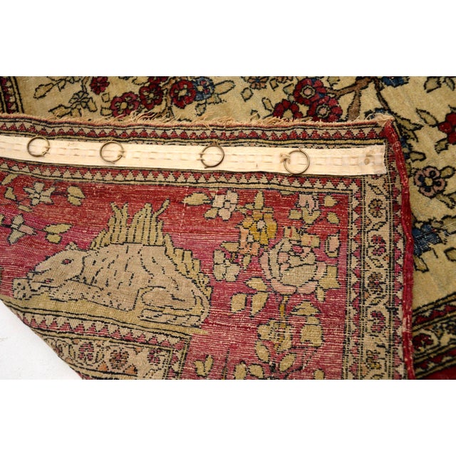 Antique Turkish Rug in Textile, 1890 For Sale - Image 10 of 11