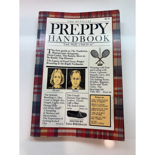 1980 The Official Preppy Handbook Paperback Book By Lisa Birnbach A cult 1980 design and style classic that works as both...
