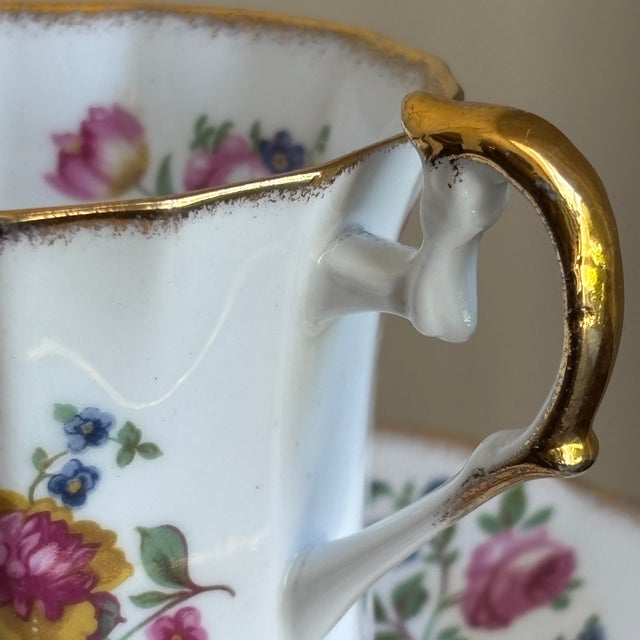 Mid-20th Century English Bone China Teacup For Sale - Image 4 of 17
