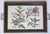 A lovely, large vintage botanical print tray with brass handles and glass overlay, circa 1960s. This is a unique tray that...