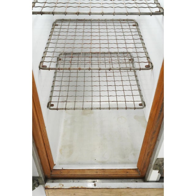 Early 20th Century 1920s Challenge Refrigerator Co. Iceberg Icebox Refrigerator For Sale - Image 5 of 14
