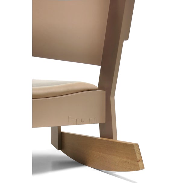 Contemporary Furniture Rocking Chair by Tom Frencken For Sale - Image 3 of 6