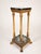 Empire-Style Pedestal Column with Stone Top and Carved Paw Feet, 1920s For Sale - Image 6 of 6