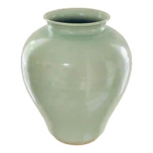 20th Century Thai Celadon Porcelain Vase