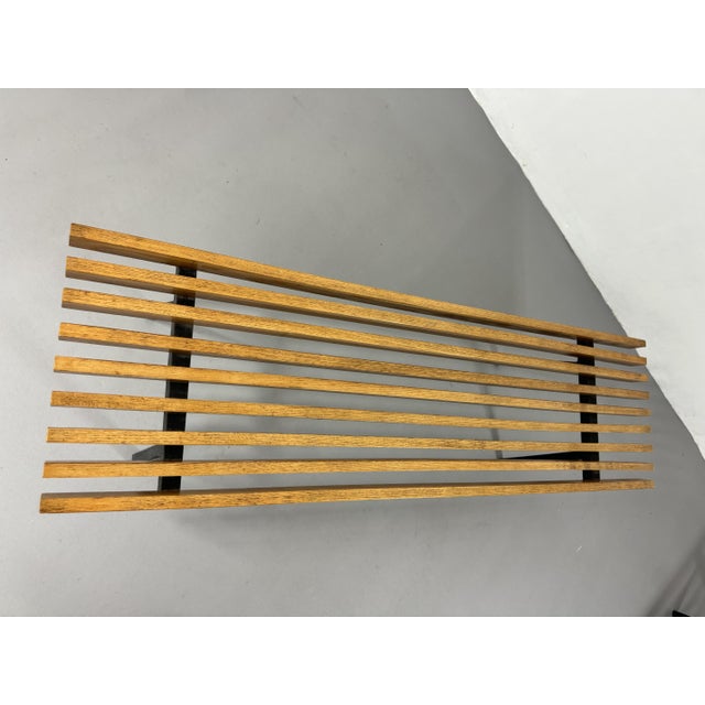Wood Vintage Danish Teak Bench, 1970s For Sale - Image 7 of 9