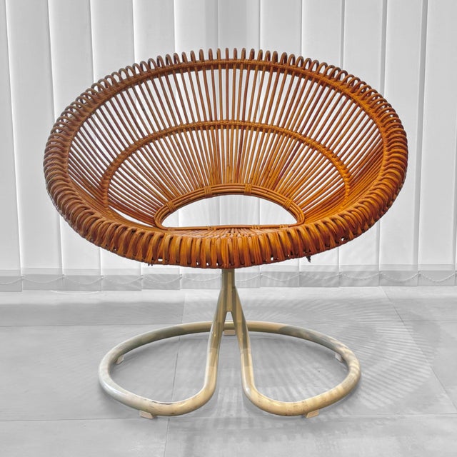 Mid-Century Modern Swivel Easy Chair from Göte Möbler, Sweden, 1960s For Sale - Image 18 of 18