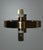 Double-Cap Wall Light in Amber Glass and Brass from Peill & Putzler, Germany, 1960s For Sale - Image 16 of 18