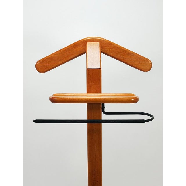 A sculptural postmodern valet clothing stand for both ladies and gentlemen from the 1980s, crafted in Denmark. Made of...