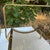MCM Brass and Glass Modern Fireplace Wood Holder For Sale - Image 13 of 16