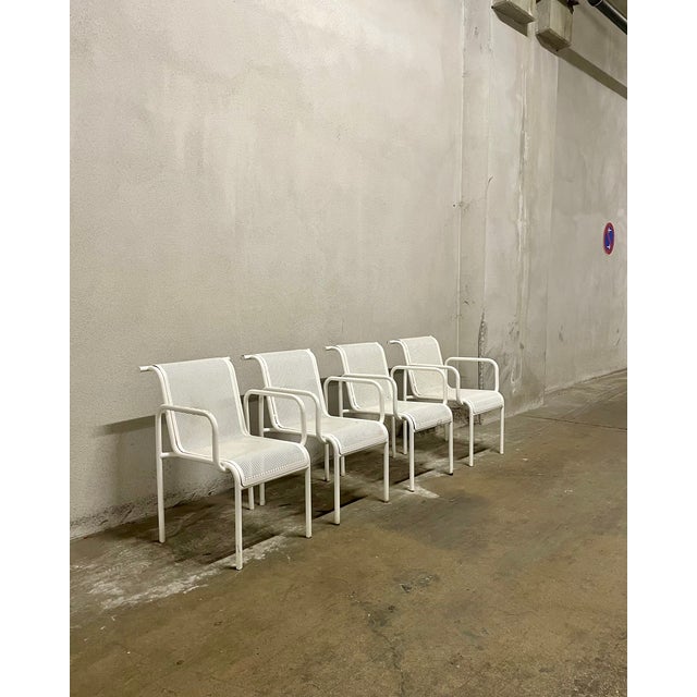 This exceptional garden armchair was manufactured by Sonett in 1974 for the Vienna International Garden Show (WIG 74) and...