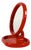 Vintage Space Age Sylvie Table Mirror from Gedy, 1970s For Sale
