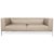 Jaan 3-Seater Sofa and Lounge Chairs in Cream Leather and Chrome from Walter Knoll / Wilhelm Knoll, Set of 3 For Sale - Image 4 of 18