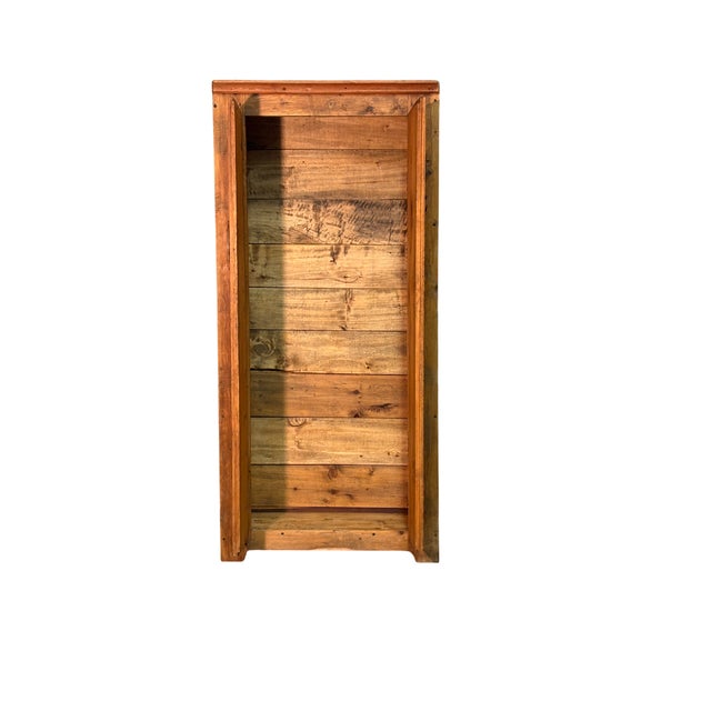 Rustic Antique Rustic Fir Cabinet, 1800 For Sale - Image 3 of 4