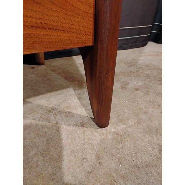 Mid 20th Century John Van Koert for Drexel Profile Mid Century Modern Lowboy Dresser For Sale - Image 9 of 10