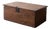Antique French Trunk in Oak, 1800s For Sale