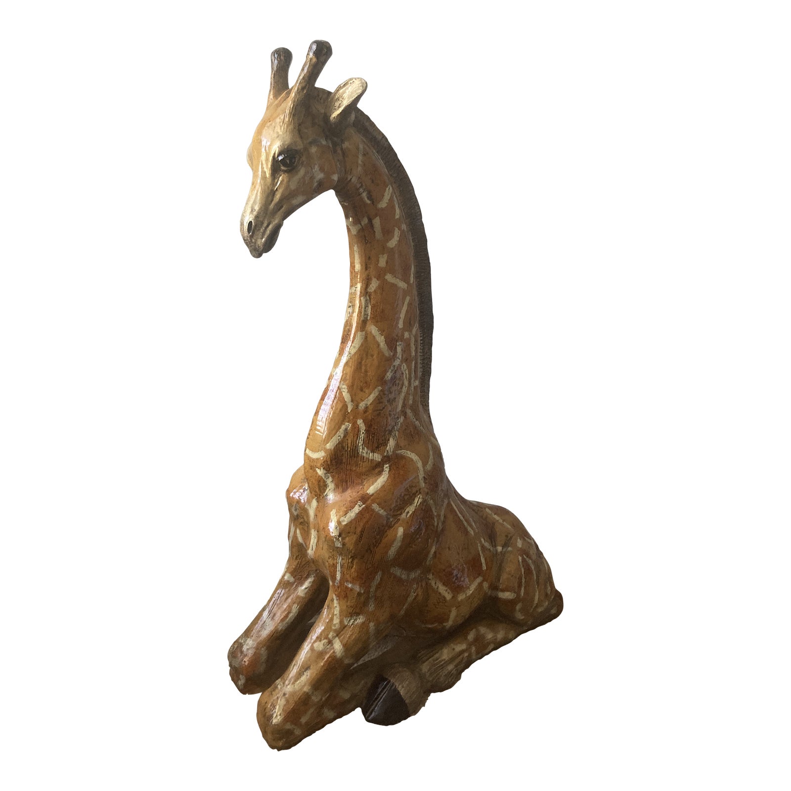 1970s Large Indoor/Outdoor Giraffe Statue Chairish