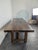 Vintage Oak Farmhouse Table For Sale - Image 5 of 7