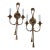 Mid 20th Century Louis XVI Style Rope and Tassle Wall Sconces - a Pair For Sale