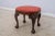 1990s Winterthur Style Ball & Claw Mahogany Ottoman For Sale - Image 5 of 9