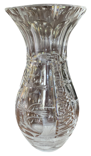 Large Crystal Vase, 1970s