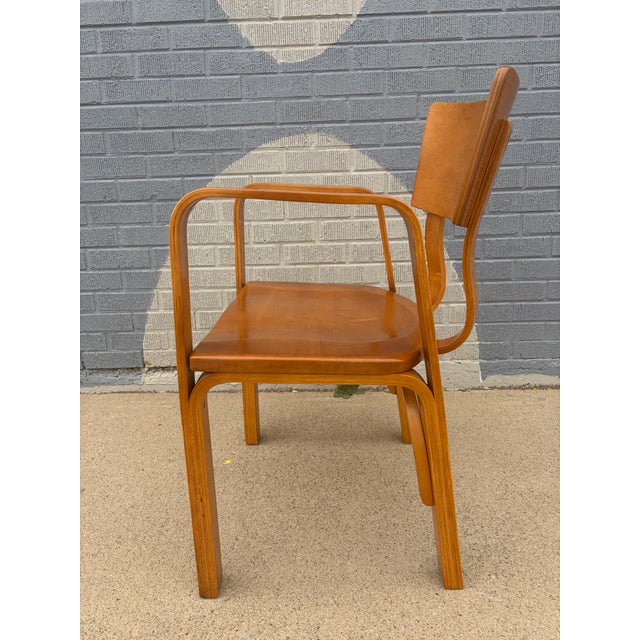 1960 Bentwood Side Chair Attributed to Thonet For Sale In Denver - Image 6 of 12