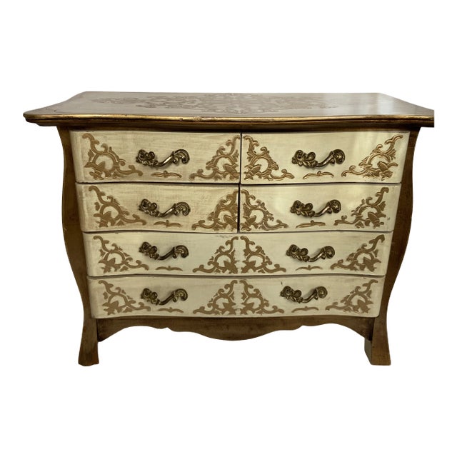 Vintage Florentine Italian Jewelry Music Box For Sale