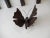 Midcentury Italian Brutalist Wrought Iron Butterfly Sconce For Sale - Image 10 of 12
