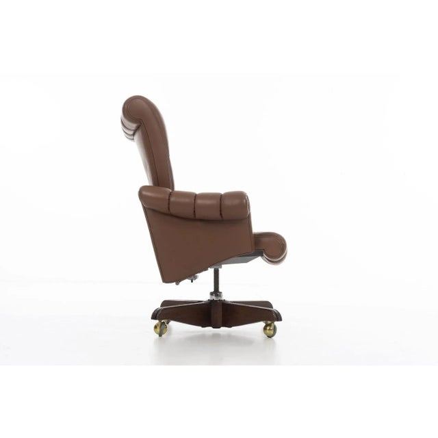 Edward Wormley 1960s Edward Wormley Executive Office Chair For Sale - Image 4 of 11
