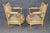 Pair 19th Century French Louis XVI Style Giltwood Aubusson Armchairs For Sale - Image 4 of 13