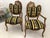 Vintage Medoza Black Gold Versace Velvet Upholstery Chairs - a Pair For Sale In Miami - Image 6 of 13