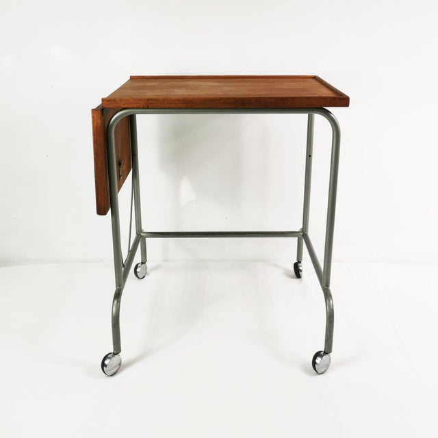 1950s Bauhaus Side Table, Denmark, 1950s For Sale - Image 5 of 15
