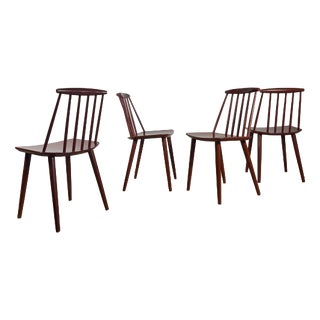 Vintage Chairs from FDB Furniture, 1960s, Set of 4 For Sale