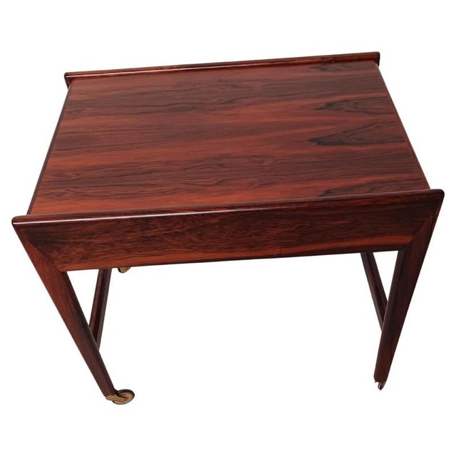 Fully Danish Rosewood Sewing Table, 1960s For Sale - Image 16 of 16