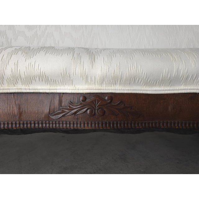 Antique Mahogany Biedermeier Settee Sofa For Sale - Image 10 of 10