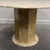 Stone Round Breccia Marble Pedestal Table, 1980s For Sale - Image 7 of 14