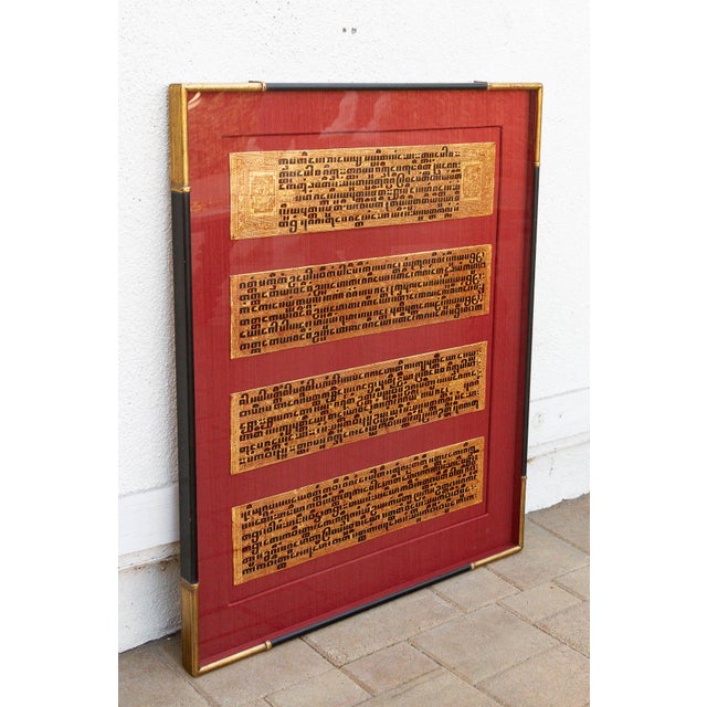 Imperial Sutra 19th Century Burmese Kammavaca For Sale In Los Angeles - Image 6 of 8