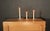 Holmegaard Vintage 1970s Holmegaard Trigona Clear Glass Candle Holders, Set of 3 For Sale - Image 4 of 12