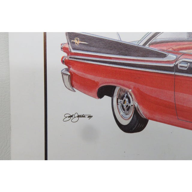 Automemories Classic Car 2014 Calendar Retro Styled 1958 Vintage Auto Art 4706b For Sale - Image 4 of 18