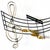 This Curtis Jere design is signed and dated with black metal and polished brass accents.
