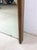 Brown Mid Century Modern Tall Rectangular Wall Mirror With Unique Two Sided Walnut Frame and Beveled Edge For Sale - Image 8 of 14