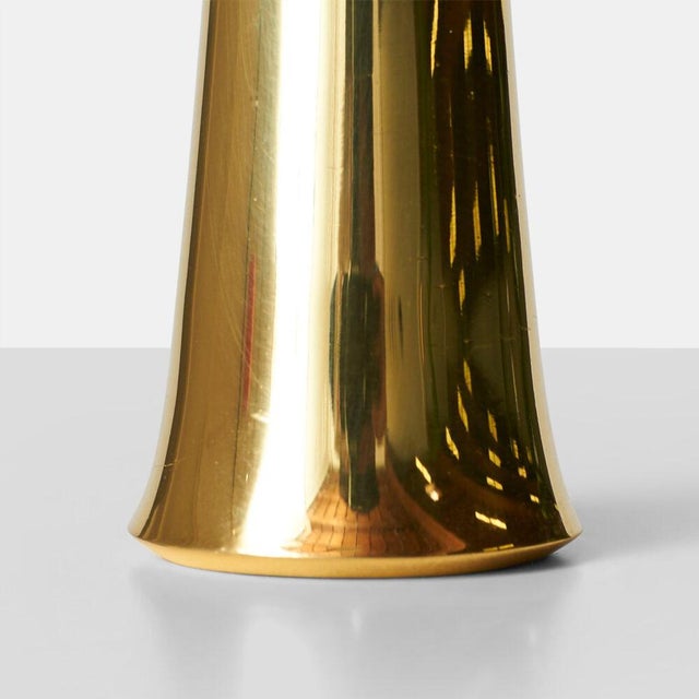 1950s Brass Candlesticks by Jens Quistgaard - a Pair For Sale In San Francisco - Image 6 of 7