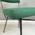 Mid-Century Italian Green Fabric Elettra Dining Chair attributed to Studio BBPR for Arflex, 1960s For Sale - Image 9 of 12