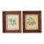 19th-Century American Folk Art Fruit Still Life Theorem Paintings on Velvet - A Matched Pair, Signed Jr For Sale