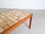 Wood Mid-Century Brutalist Coffee Table in Teak with Ceramic Tiles For Sale - Image 7 of 8